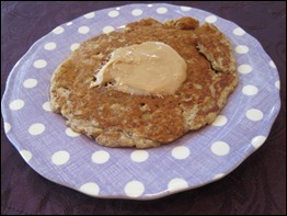 banana oatmeal pancake