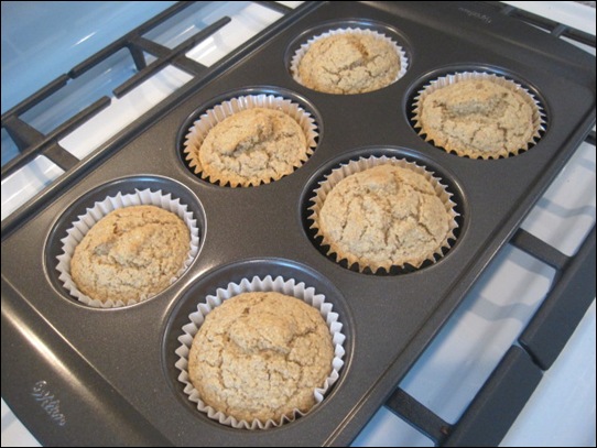 PB Oat Bran Muffins