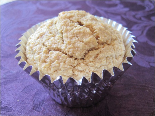 Peanut Butter Oat Bran Muffin