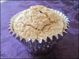 Gracie's Peanut Butter Oat Bran Muffins