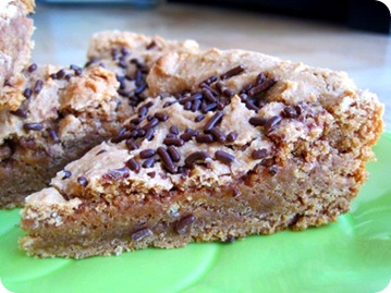 Nutella Cake Batter Blondies