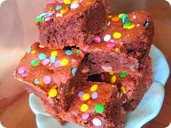 Chocolate Cake Batter Brownies