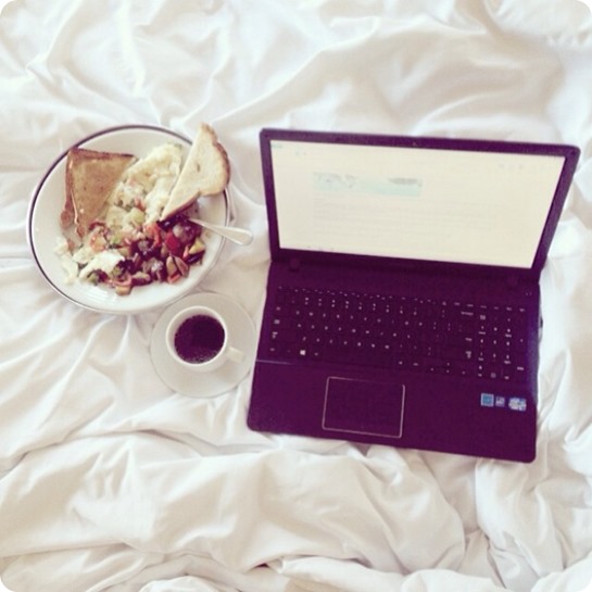 breakfast in bed