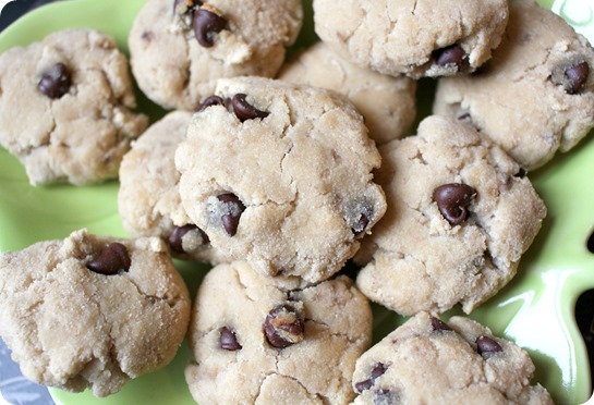 Coconut Banana Chocolate Chip Cookies