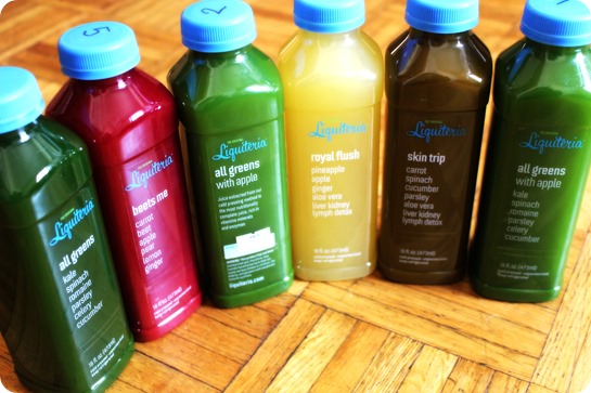 Liquiteria cold-pressed juice cleanse