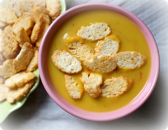 Easy Butternut Squash Soup with TWISTOS Snack Bites