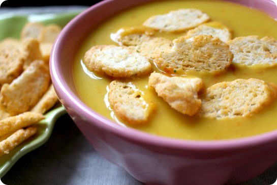 Easy Butternut Squash Soup with TWISTOS Snack Bites