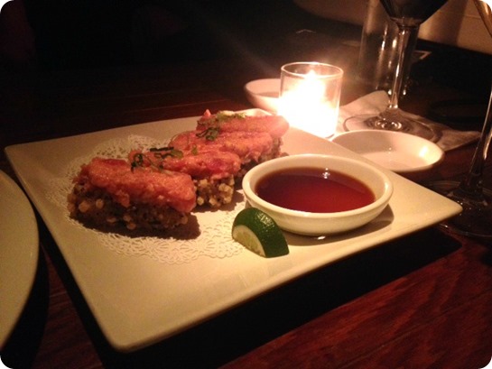 Crispy Rice Sushi - Lure Fishbar NYC
