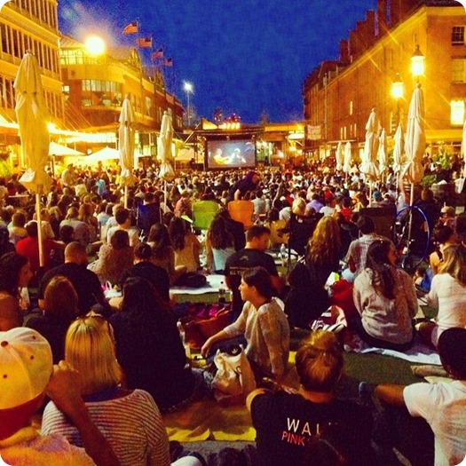 movie in the park, NYC
