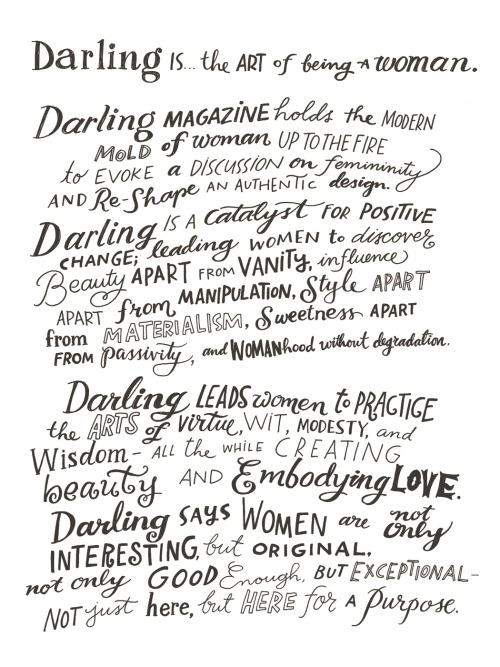 Darling Magazine Mission Statement