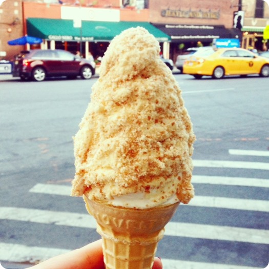 Bea Arthur ice cream cone from Big Gay Ice Cream, NYC