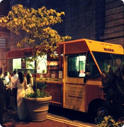 Brooklyn wedding food truck