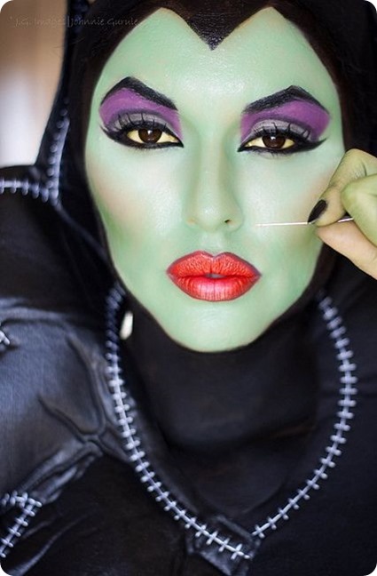 Maleficent makeup
