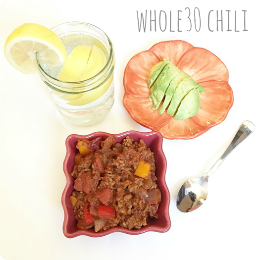 Whole30 approved Chili