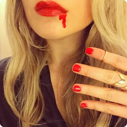 Vampire Makeup for Halloween Gracie Gordon