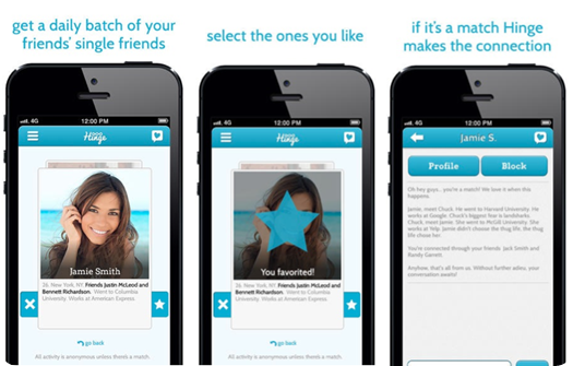 Hinge dating app