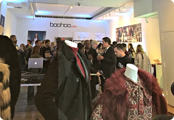 Boohoo.com pop up store in Soho NYC