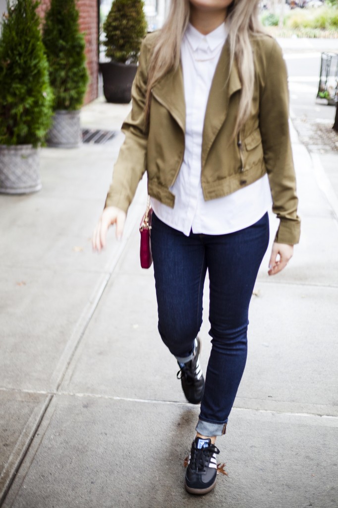 casual NYC daytime look || girlmeetslife.com || gracie gordon