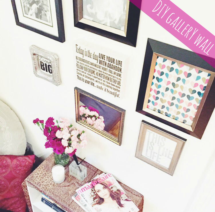 DIY gallery wall