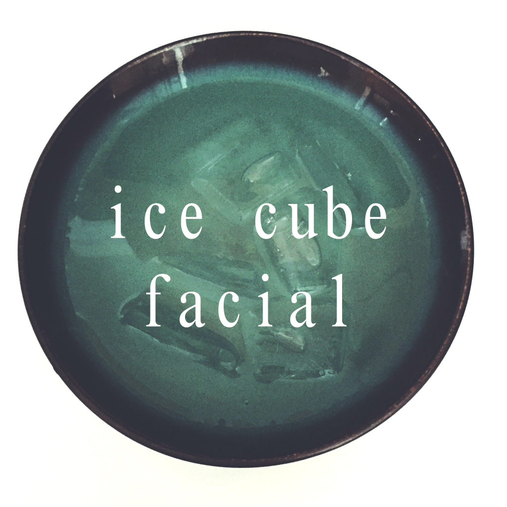 ice cube facial
