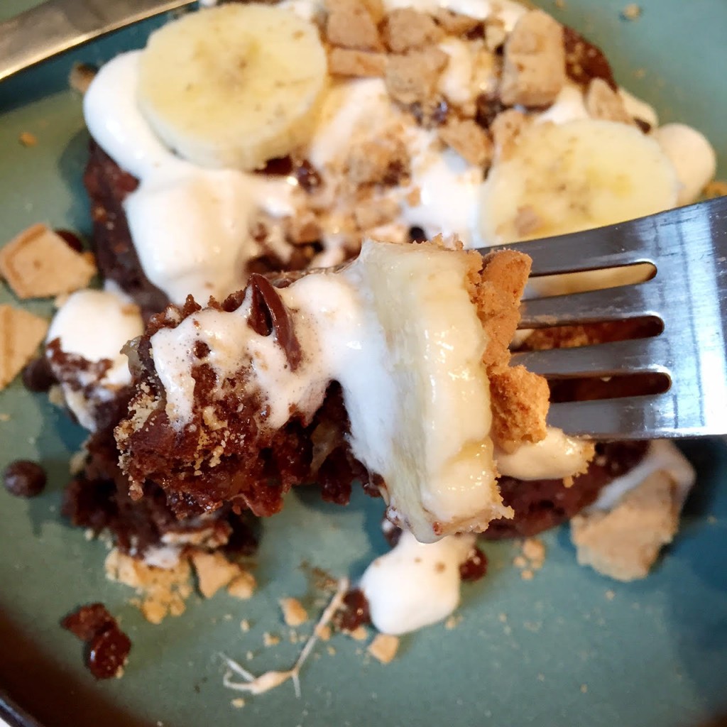 Banana S'more Pancakes